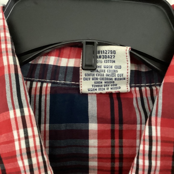 True Religion Men Long Sleeve Plaid Western button down shirt - Picture 5 of 5